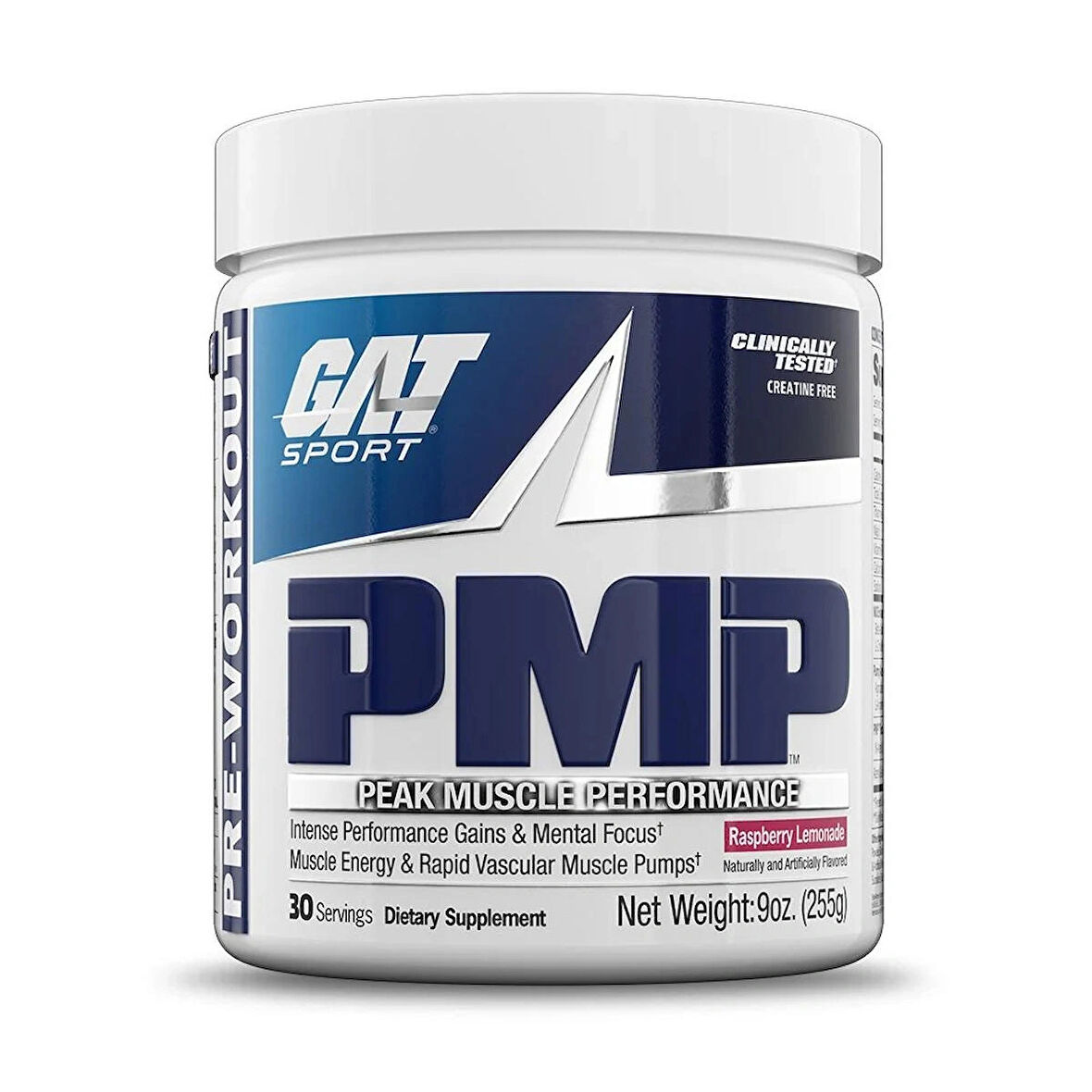 GAT PMP without STM Peak Muscle Performance Agmatine sulfate Nox Pump Preworkout