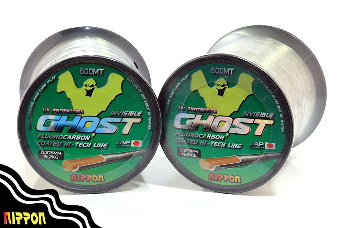 NİPPON GHOST FLOROKARBON MİSİNA  600 METRE 0,30MM