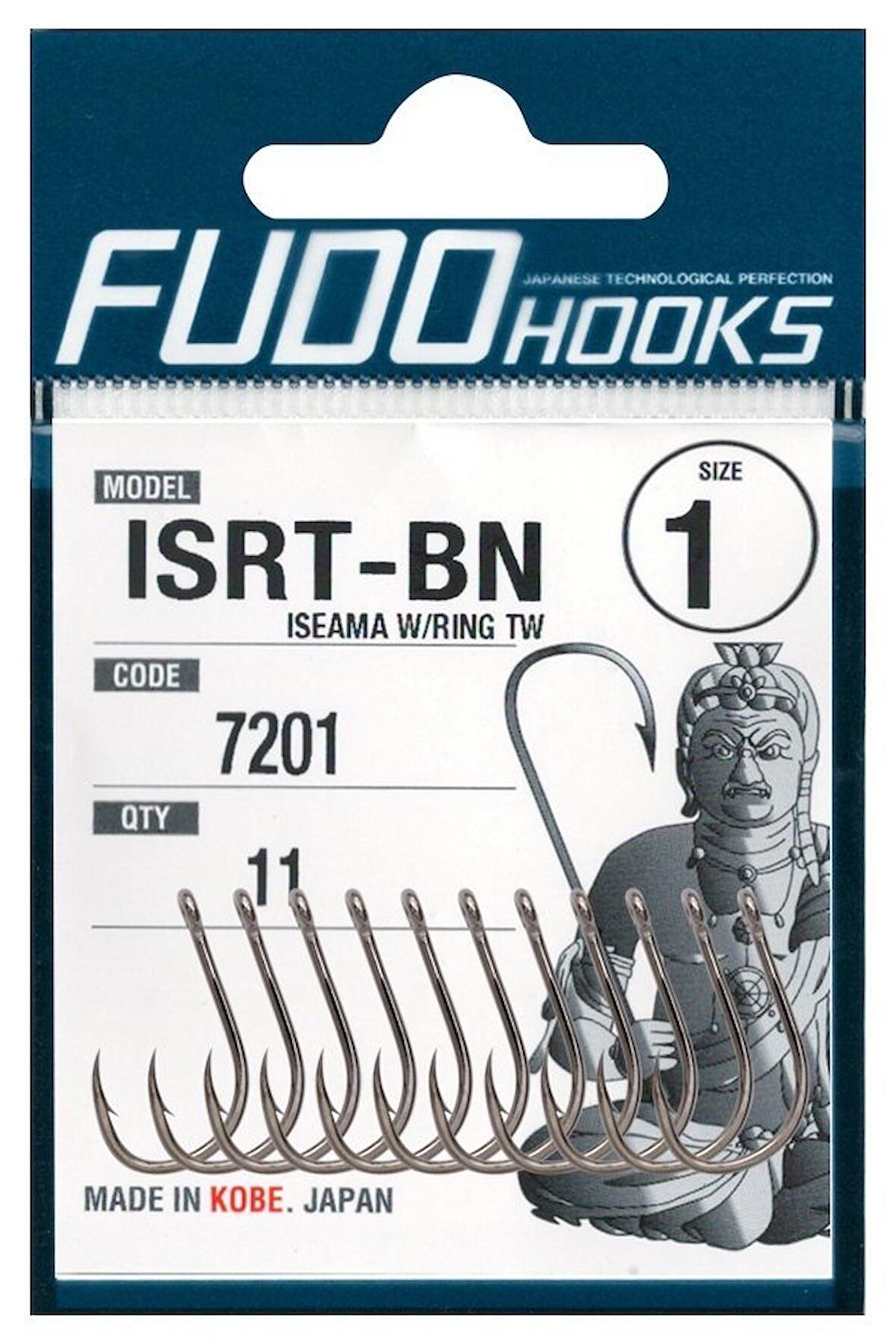 Fudo 7201 Siyah Nikel İğne NO:1