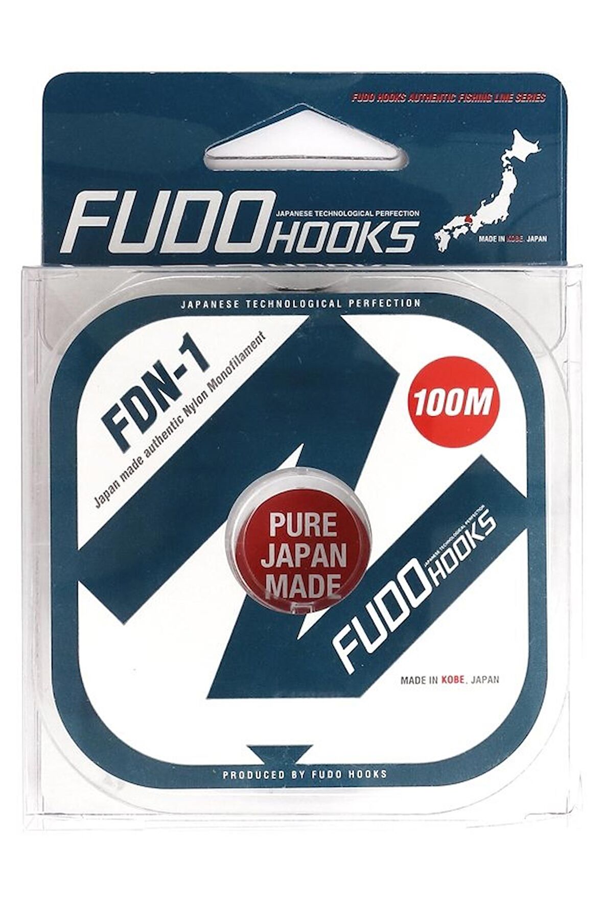 FUDO FDN-1  100MT GRİ MAKARA MİSİNA 0,16MM
