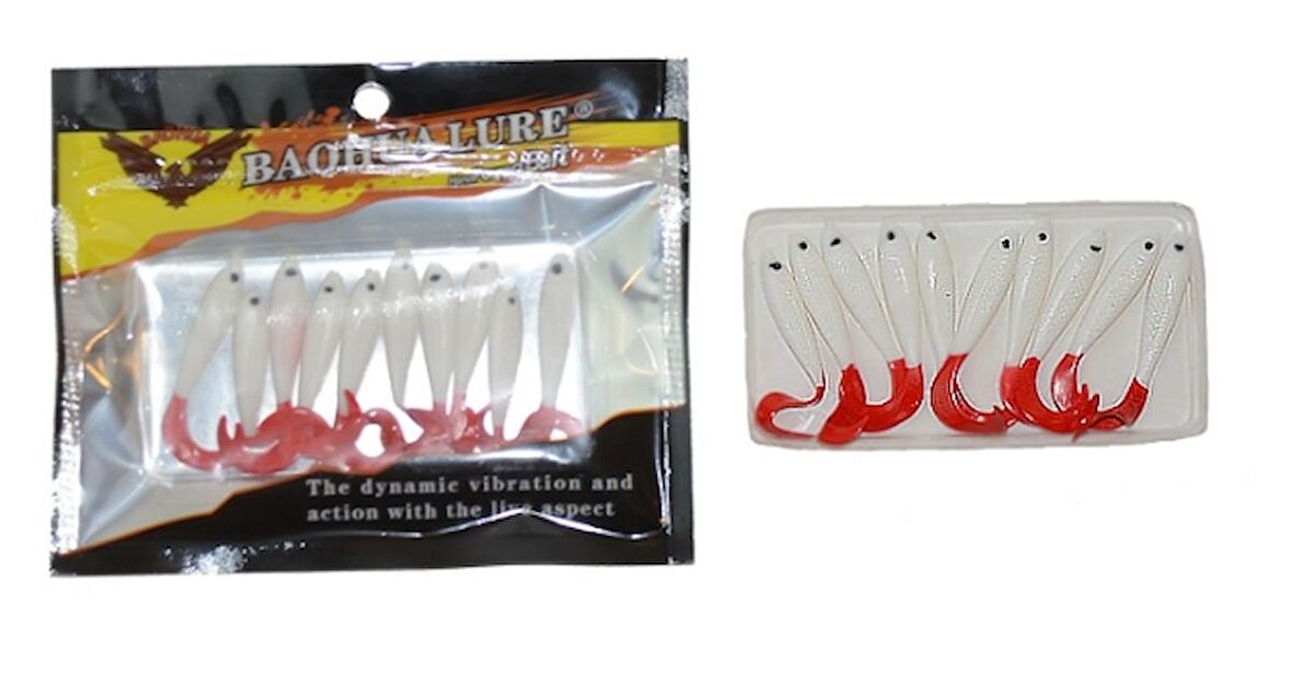 SAHTE SİLİKON YEM CAPTAİN HYPER SOFT 4,5CM 10’LU PK RENK:02