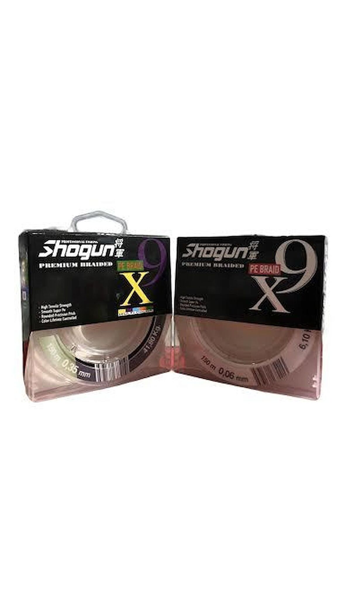 Shogun 9x Braid İp Misina 150mt 0,26MM  Multicolor