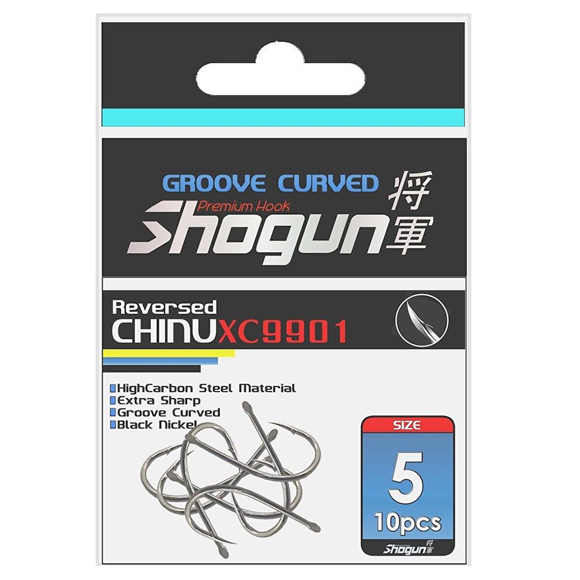 Shogun X9901 XC Chinu Black Nickel Olta İğnesi NO:1