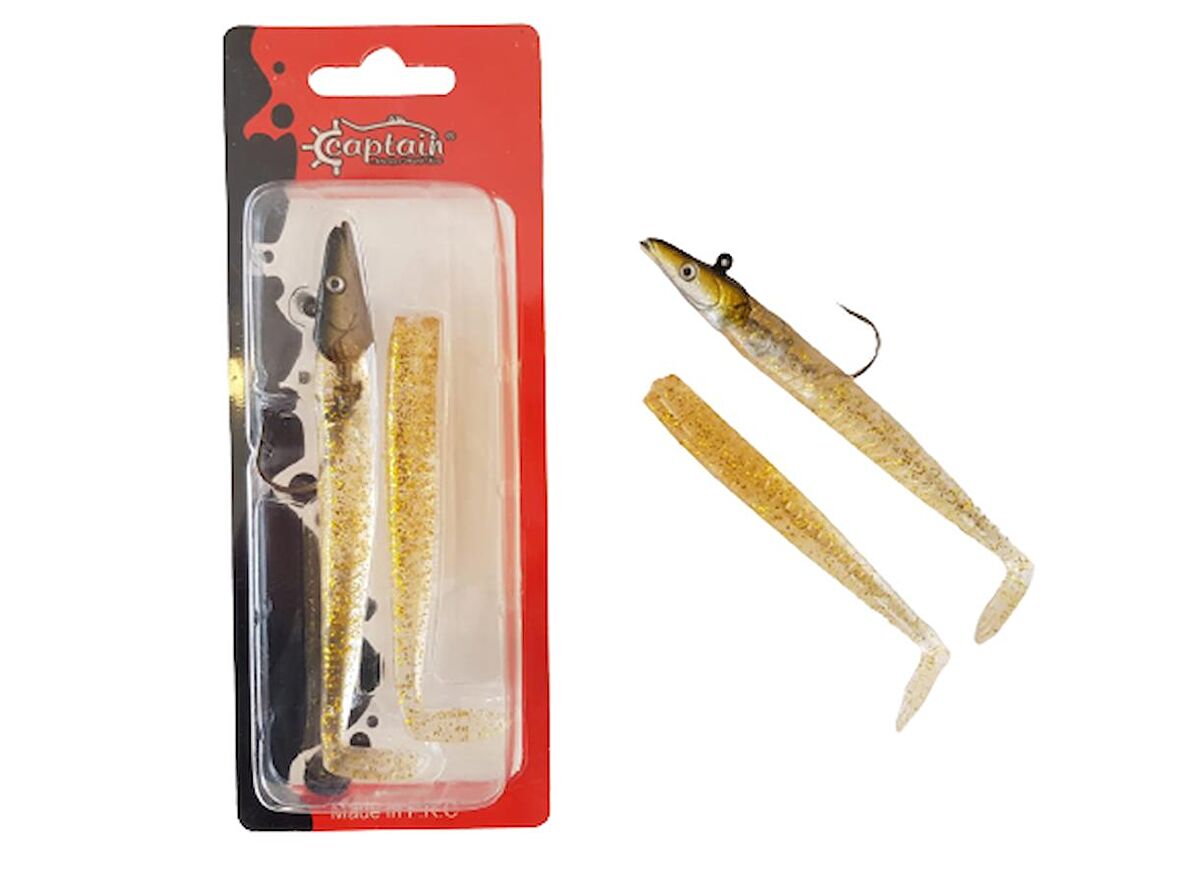 SİLİKON YEM CAPTAİN ULTİMATE SARDINE 2Lİ PK 12.5 CM RENK: 9