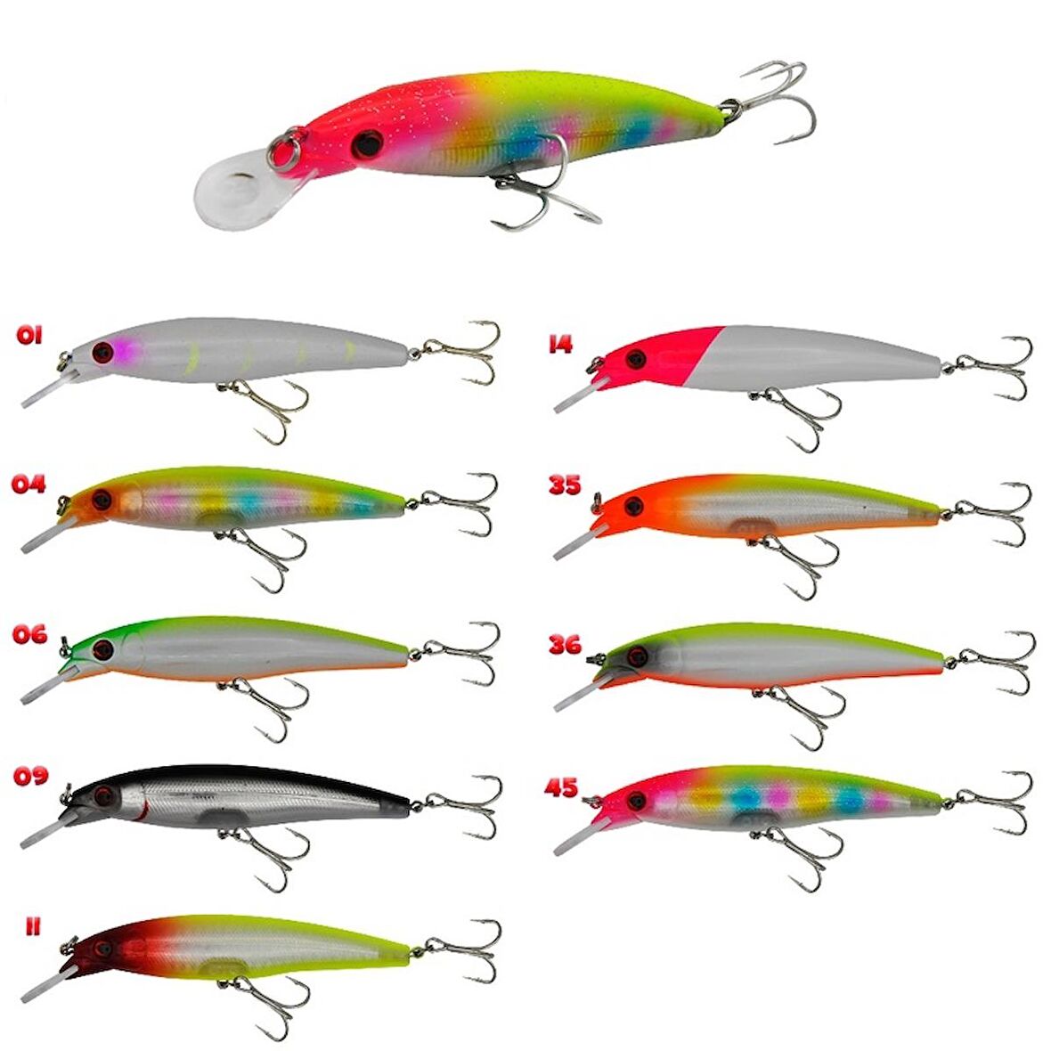 Wily Deep Diver 10.5 cm Maket Balık 16 gr (0-1.2M) RENK:04