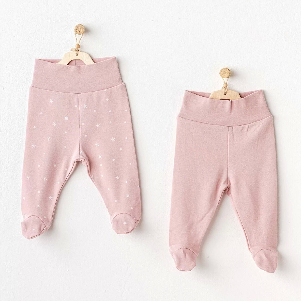 Puppy Gazelle 2'li Patikli Pantolon Pink