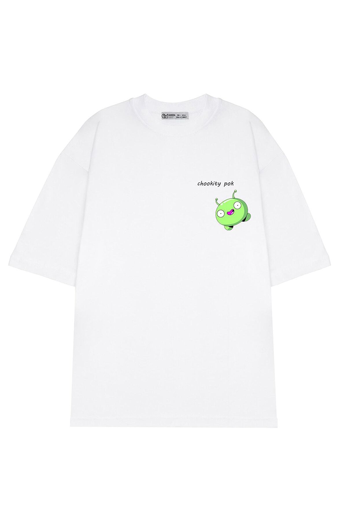 Unisex Oversize T-shirt Mooncake_Chookity Pok