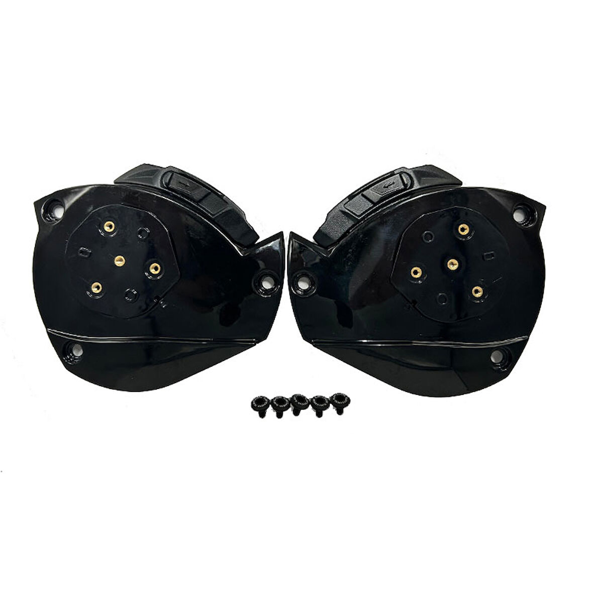 ADVANT 2 KASK YAN KAPAK SET SİYAH