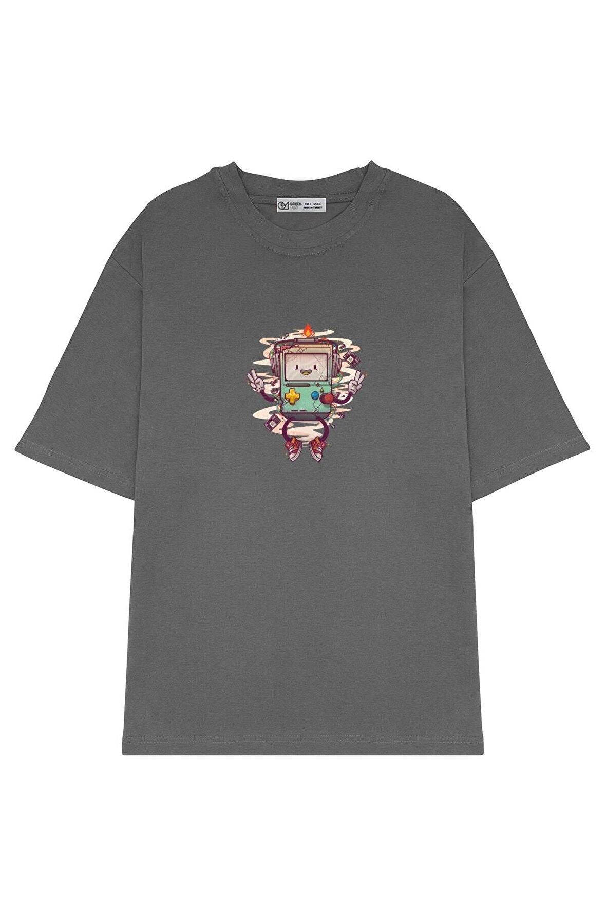 Unisex Oversize T-shirt Adventure Time Bmo
