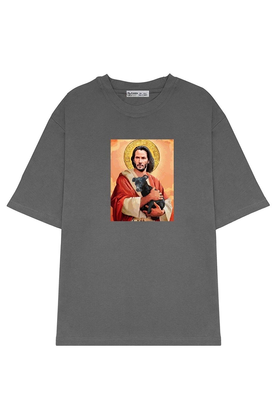 Unisex Oversize T-shirt Keanu Reeves Dogstar