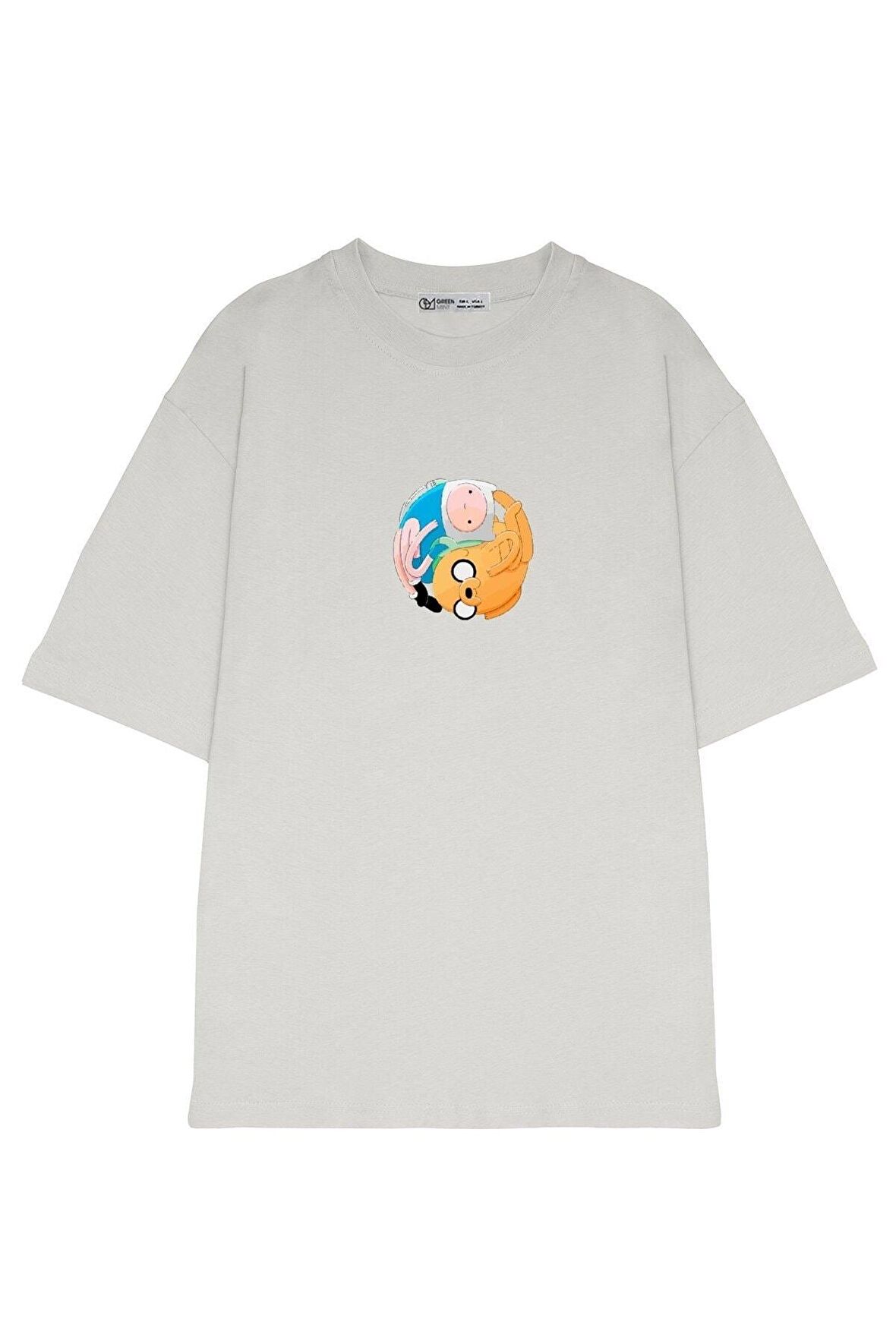 Unisex Oversize T-shirt Adventure Time CARTOON