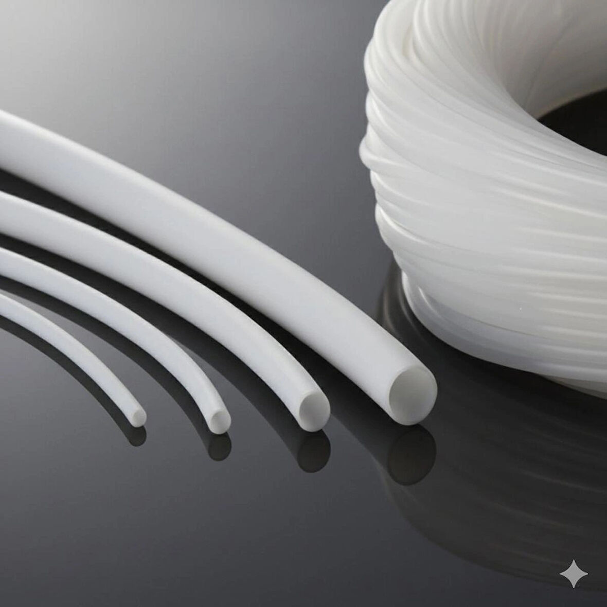 DYZER PTFE Teflon Hortum 9x12  (9 metre) (İç Çap:9 mm Dış Çap: 12 mm)