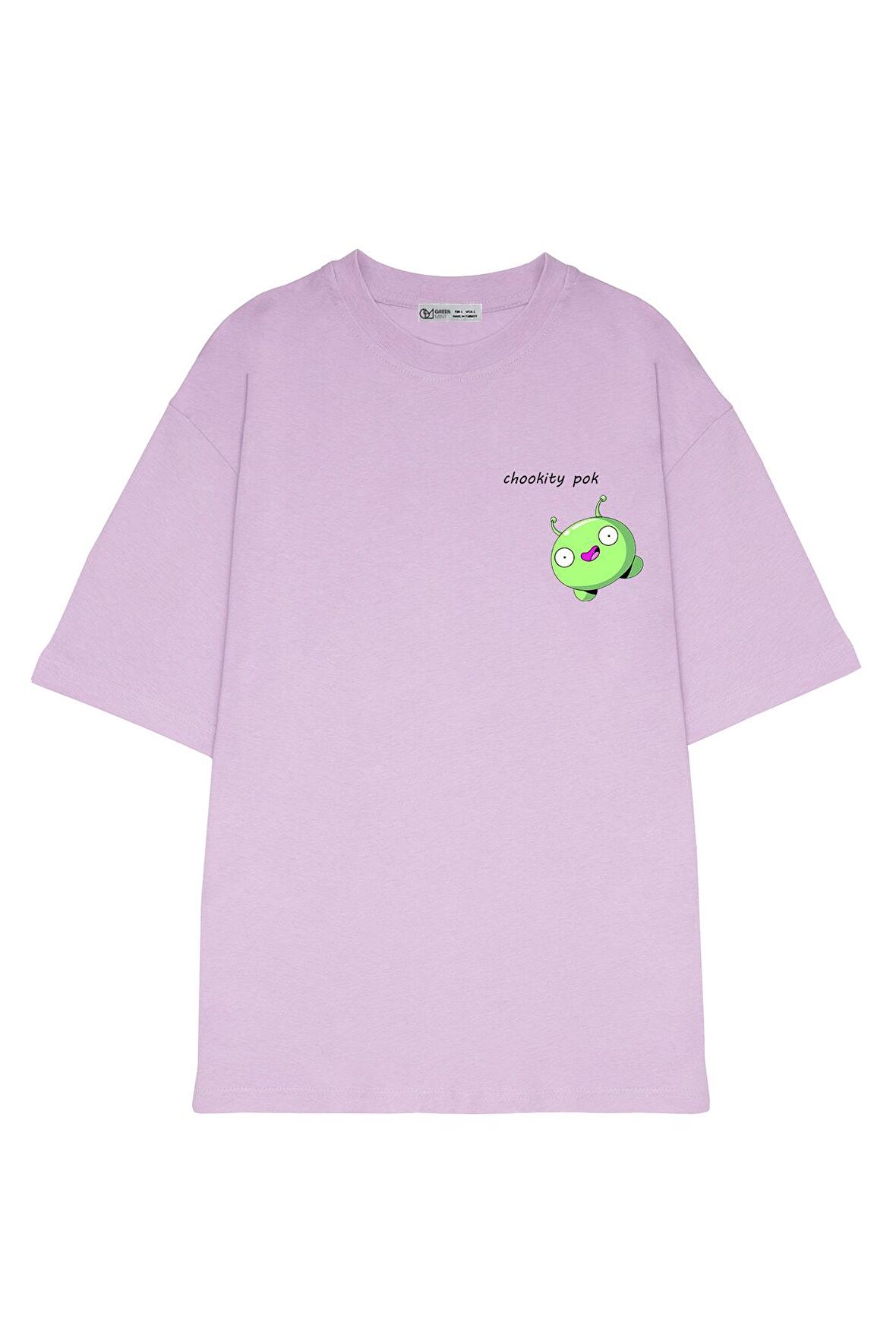 Unisex Oversize T-shirt Mooncake_Chookity Pok