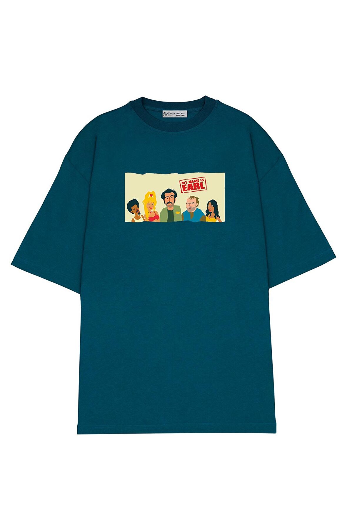 Unisex Oversize T-shirt My Name is Earl--