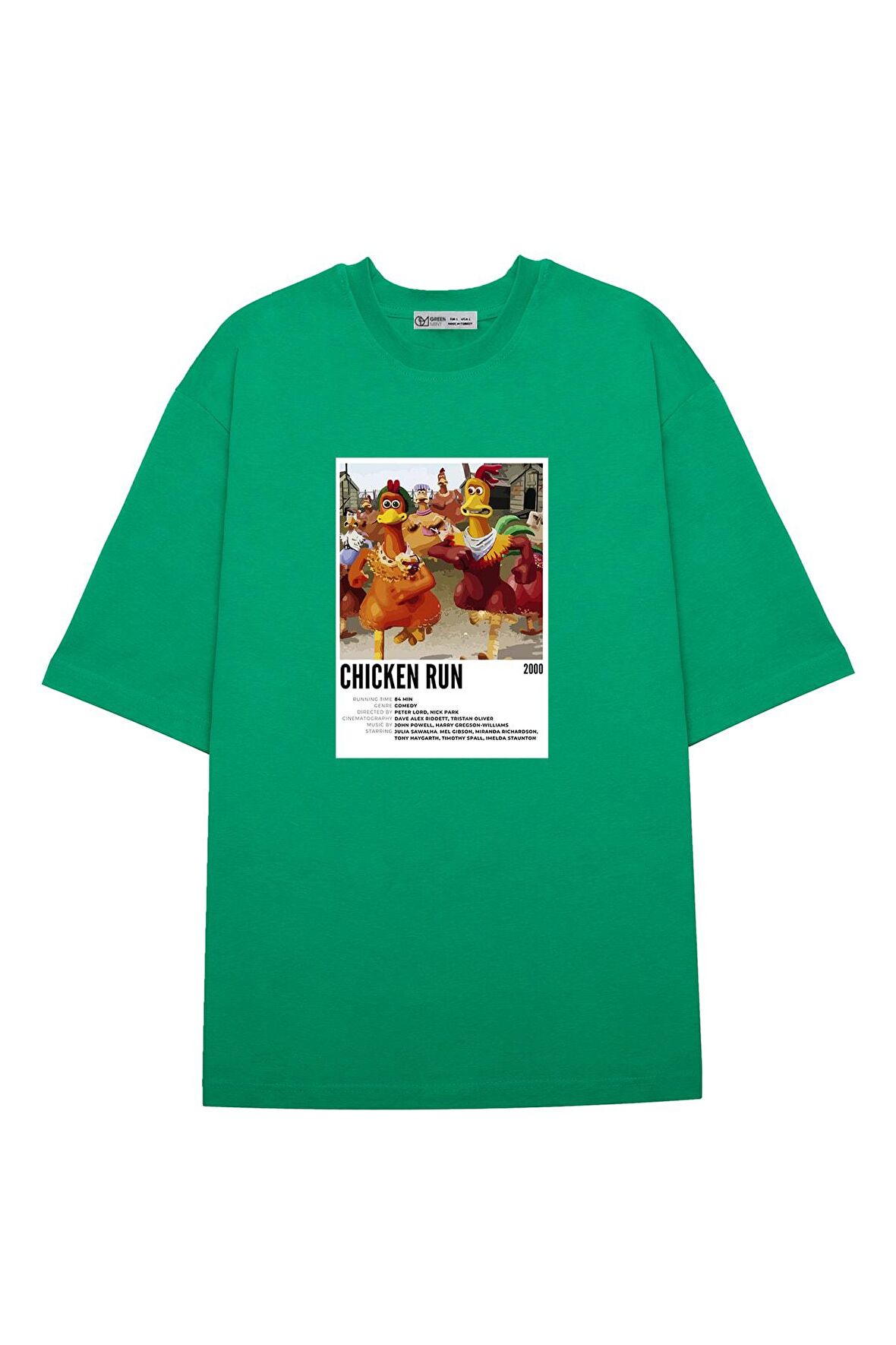 Unisex Oversize T-shirt Chicken Run- Dawn of the Nugget-