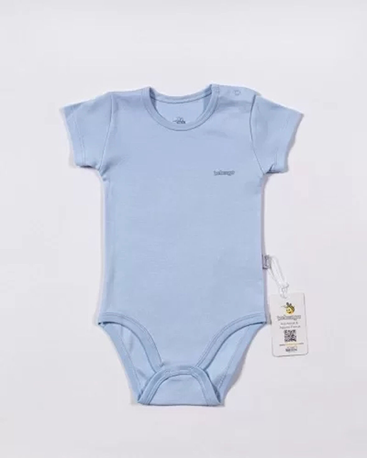 Basic Kısa Kol Body Mavi