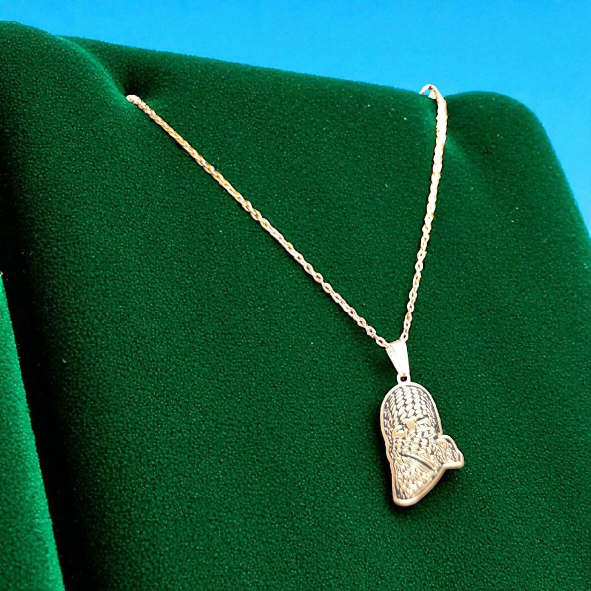 Filistin-Palestine Harita ve Anahtar Modeli Özel Tasarım Kolye