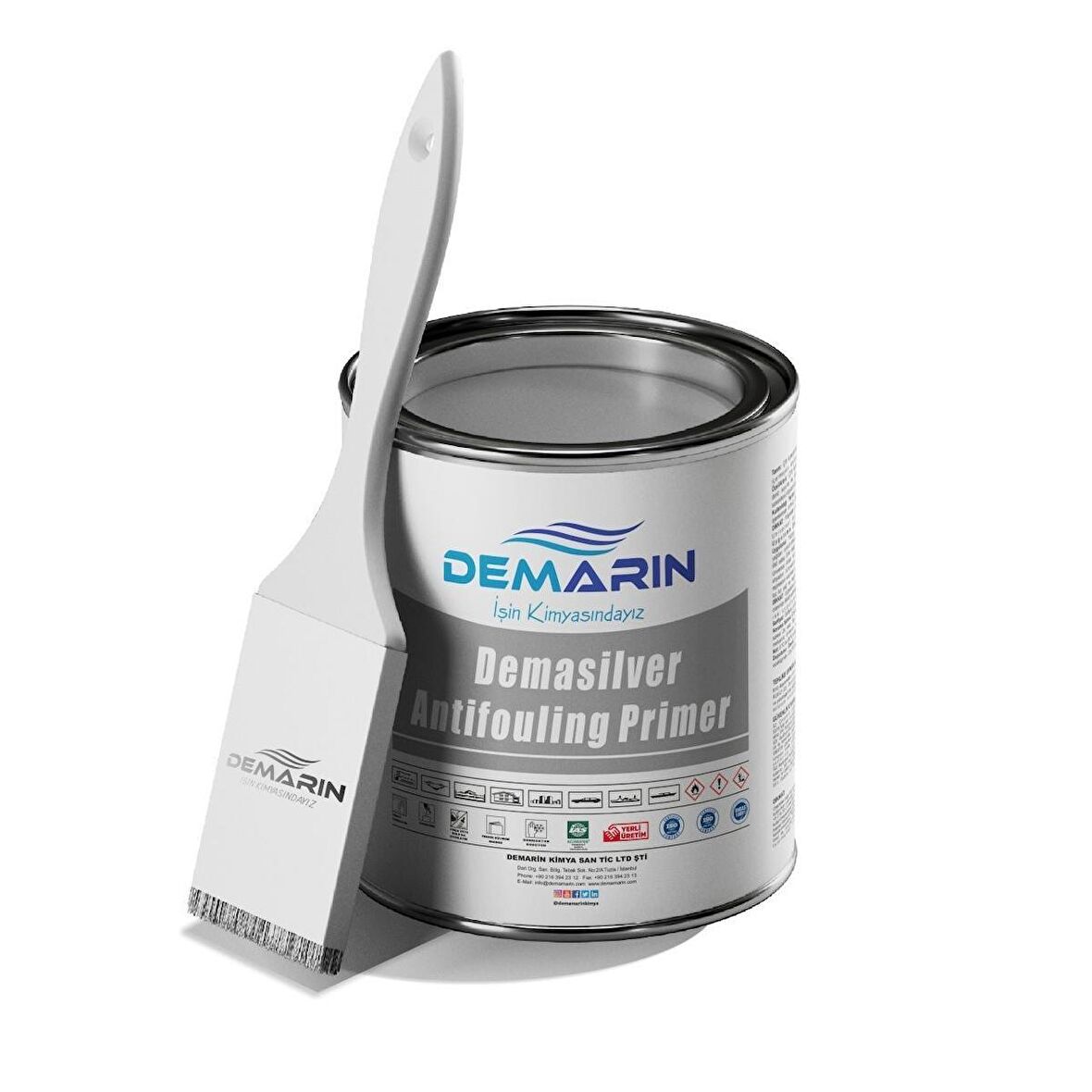 Demarin Demasilver Antifouling Primer (Zehirli Boya Astarı) 0.750 L