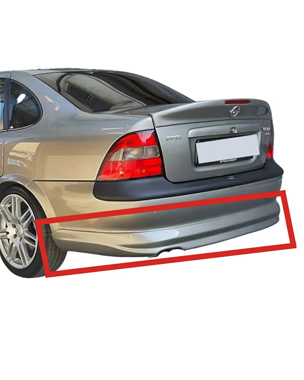  VECTRA B ARKA TAMPON EKİ (( BOYASIZ ))