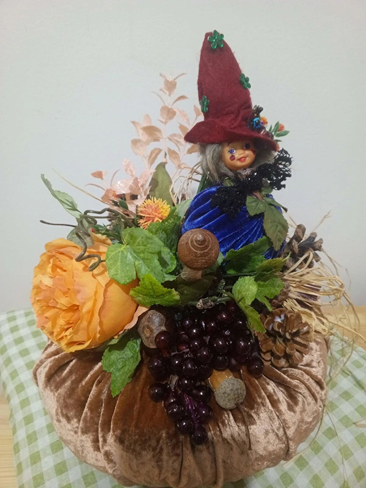 SONBAHAR BALKABAĞI MASAÜSTÜ DEKOR