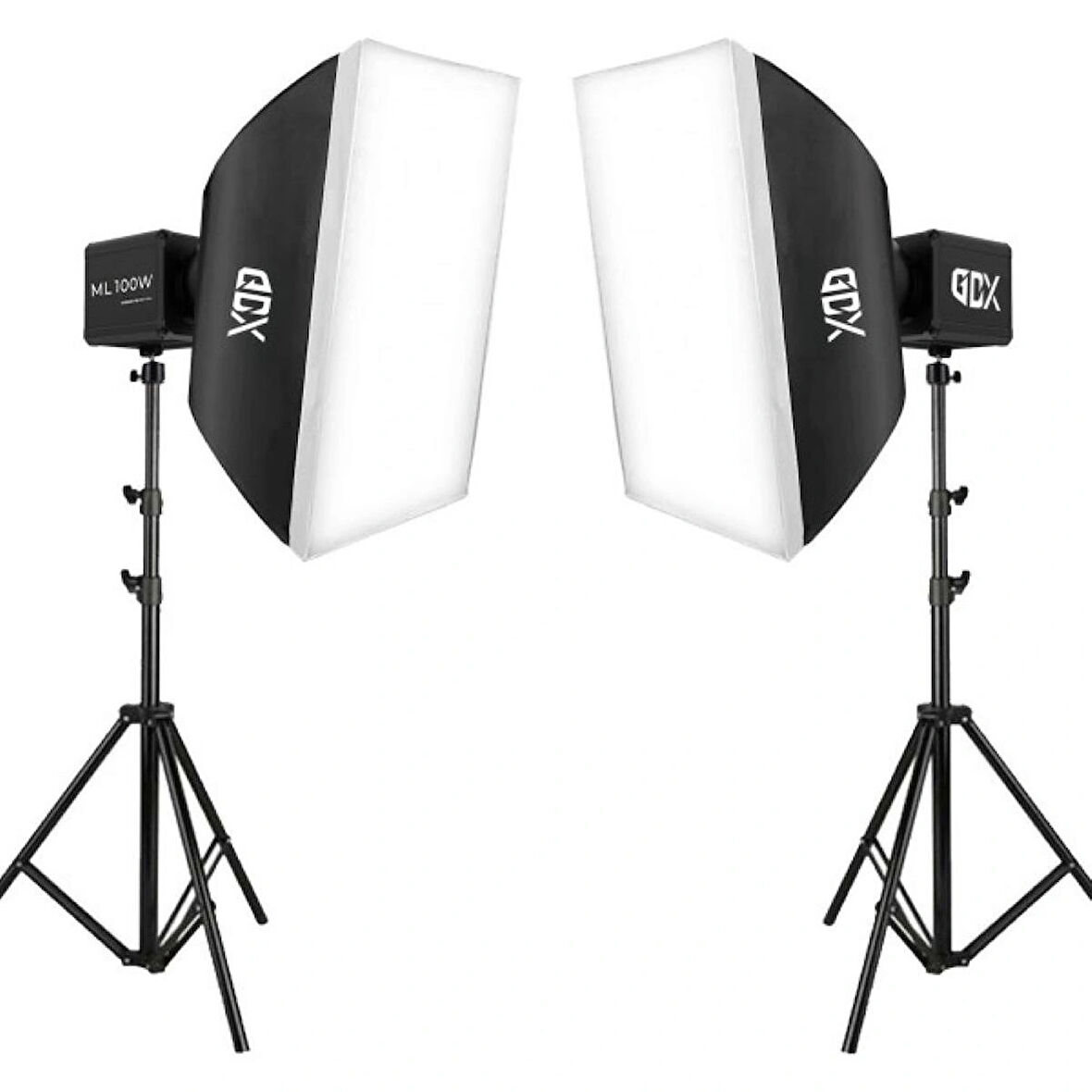 Gdx ML100 Bicolor 60x90 SoftBox Video ve Ürün Çekim İkili Işık Seti