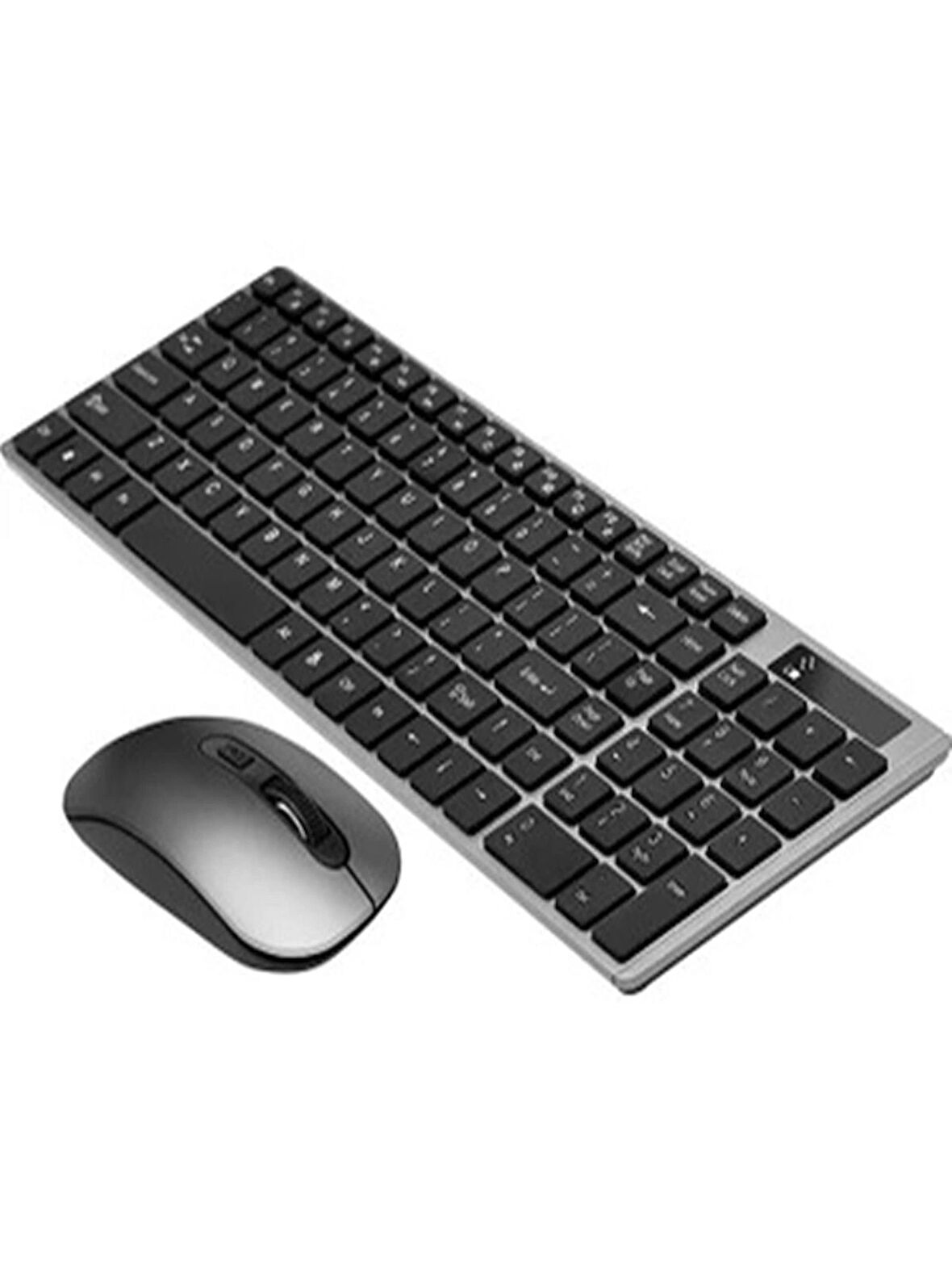 Kablosuz Klavye ve Mouse Seti - 2.4GHz Bağlantı, 10m Menzil, Konforlu ve Sessiz Kullanım