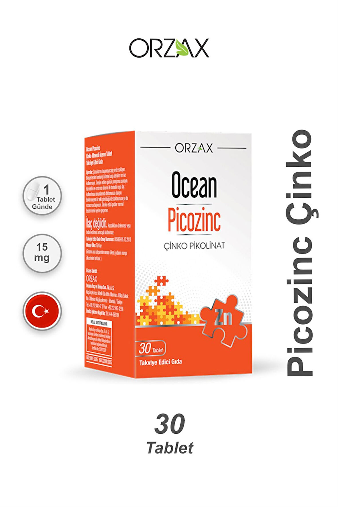 Ocean Picozinc 30 Tablet