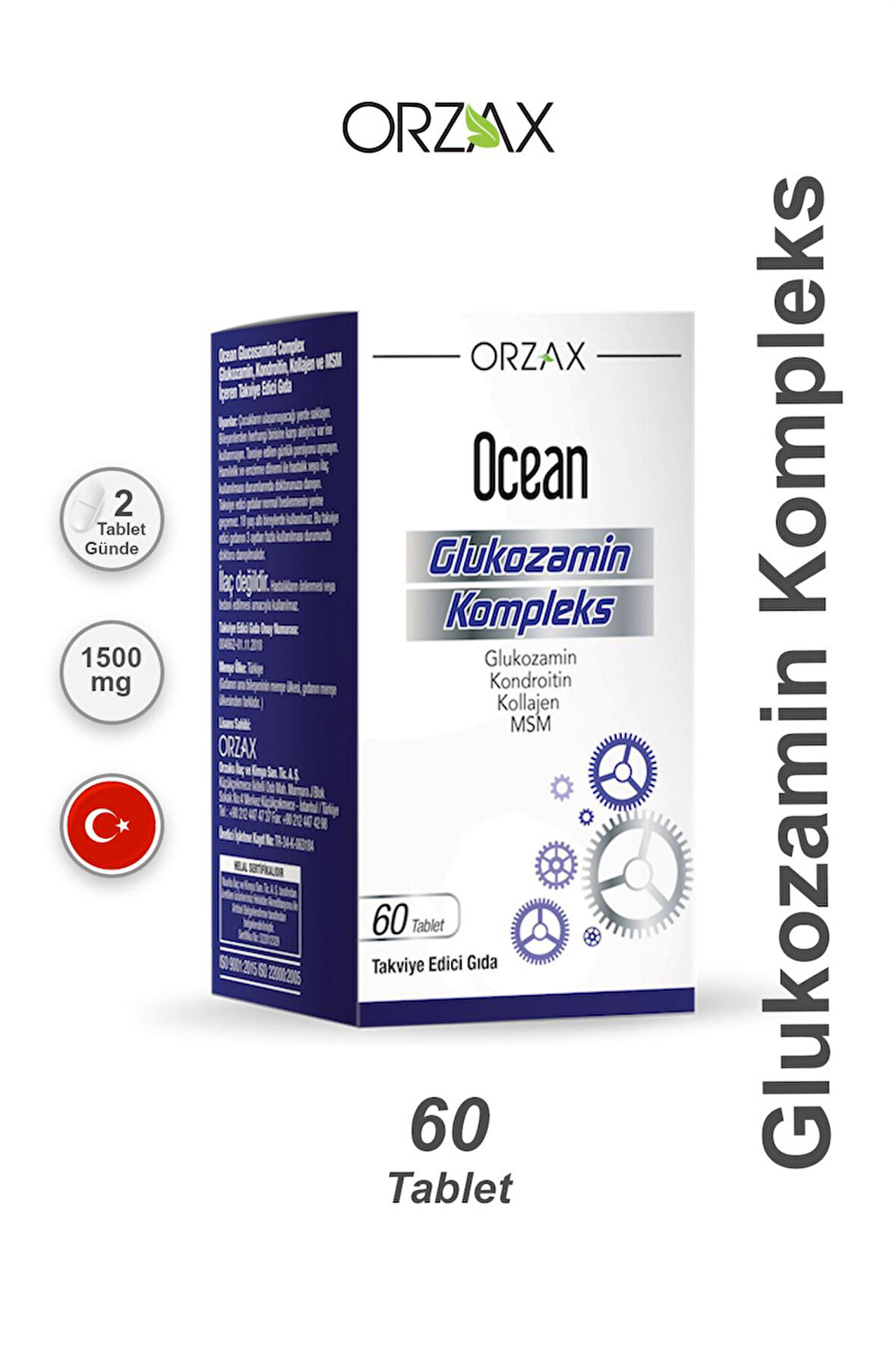 Ocean Glukozamin Komplex 60 Tablet