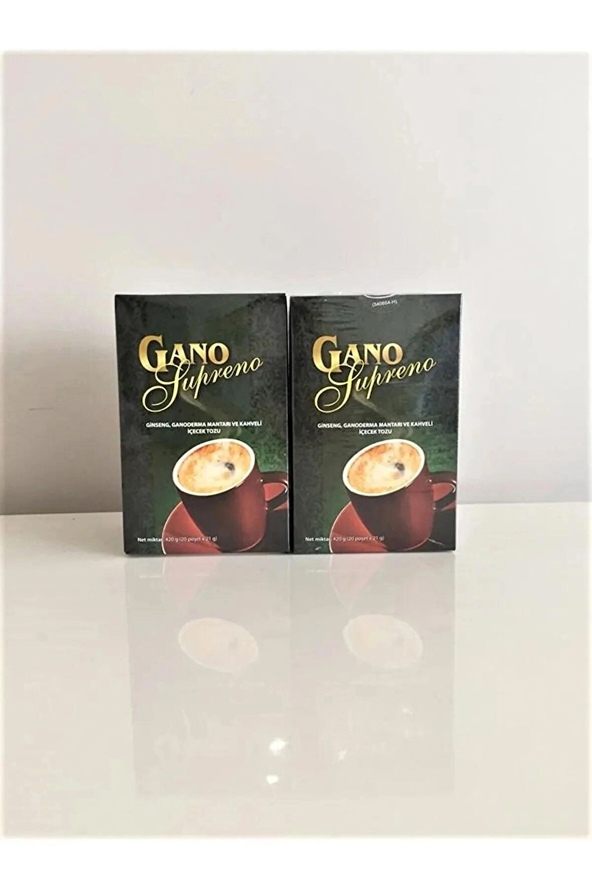 Gano Supreno Ginseng, Ganoderma Mantarı Ve Kahveli İçecek 2'li Paket