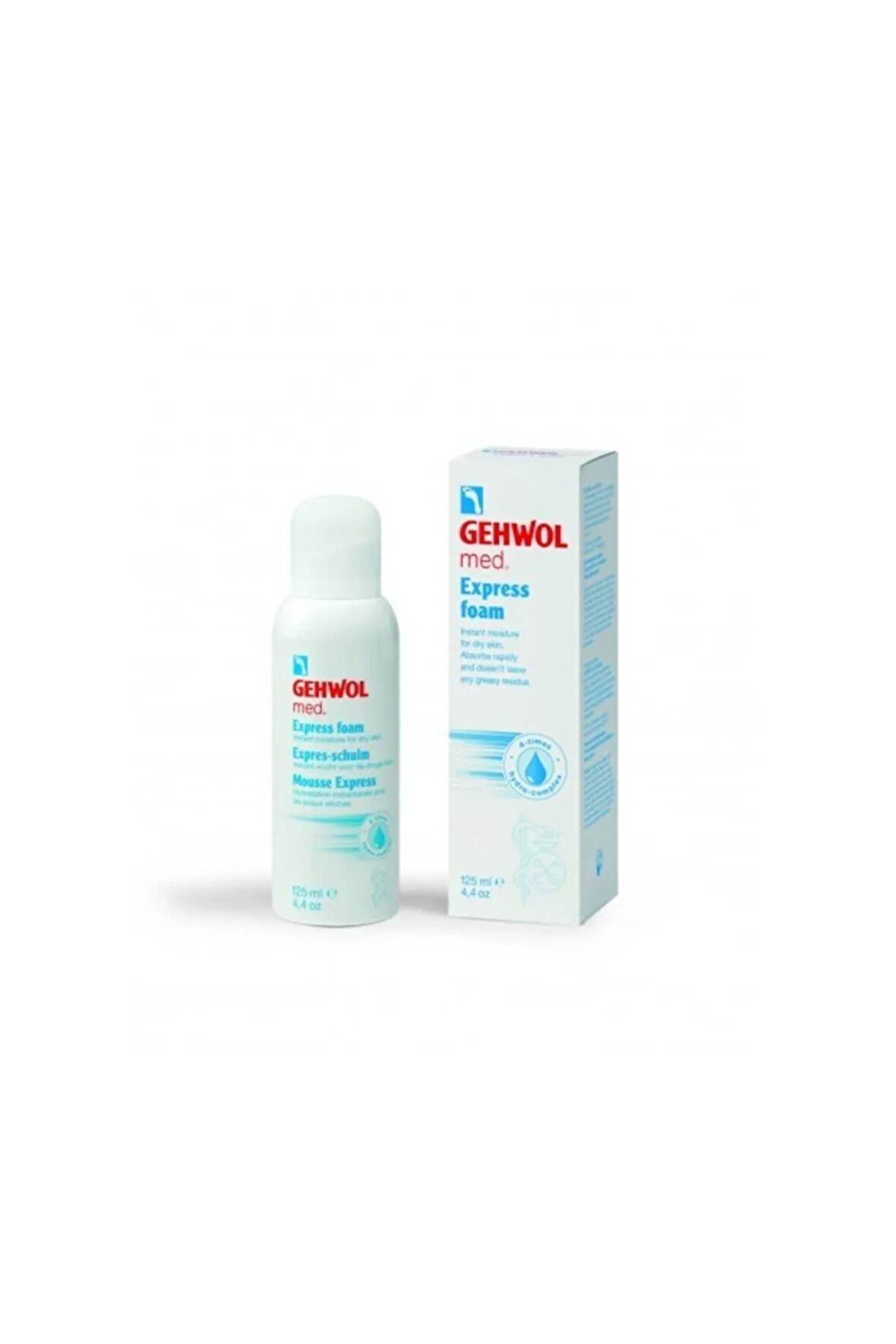 Med Express Foam 125ml Yoğun Ayak Nemlendiricisi