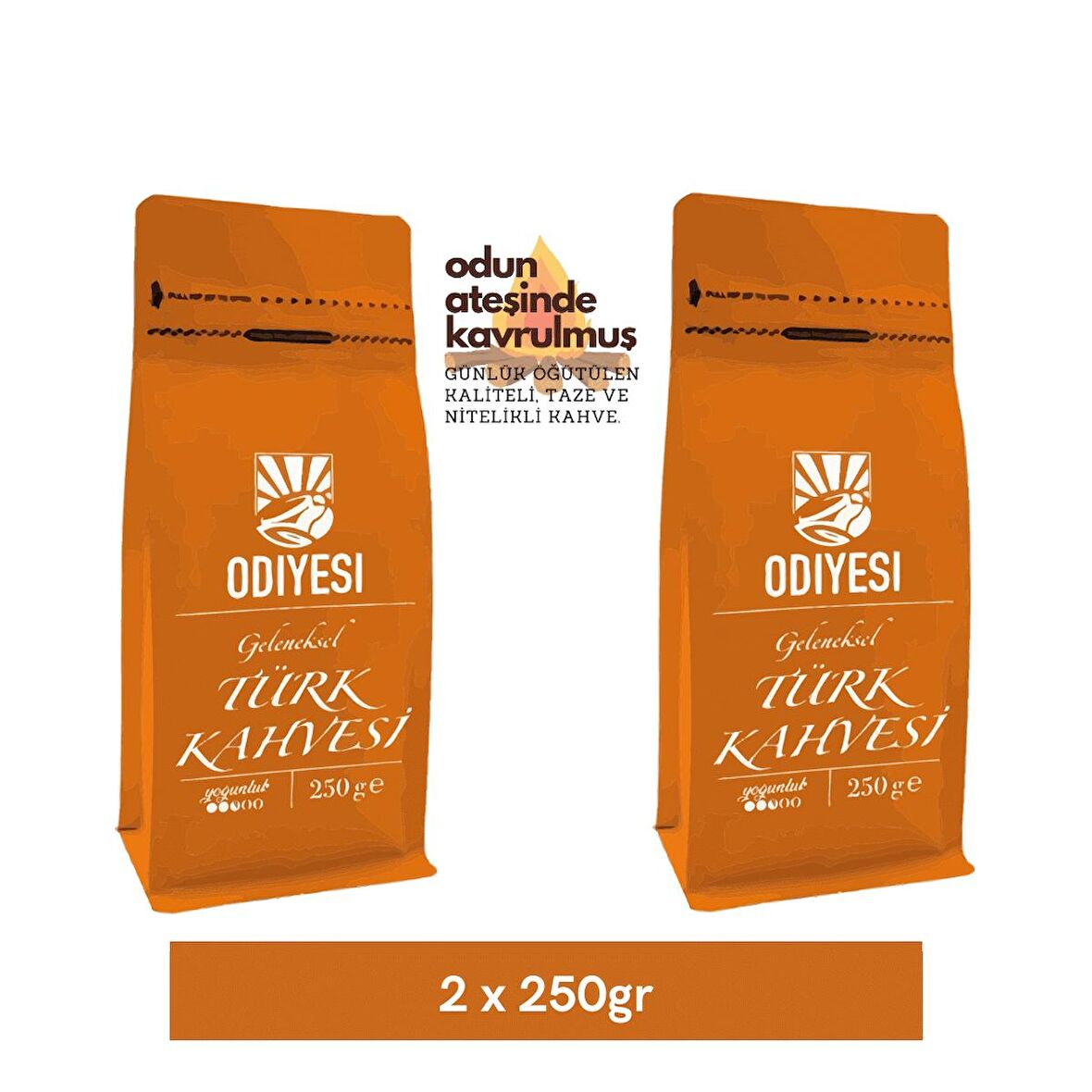 Odiyesi 250 gr 2'li Türk Kahvesi