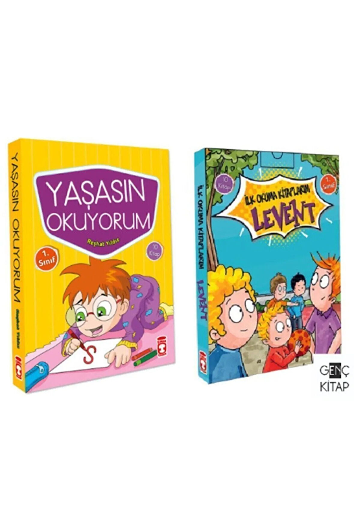 Timaş 1. Sınıf Ilk Okuma Kitapları 2 Set Birada 20 Kitap Levent Ilk Okuma Yaşasın Okuyorum