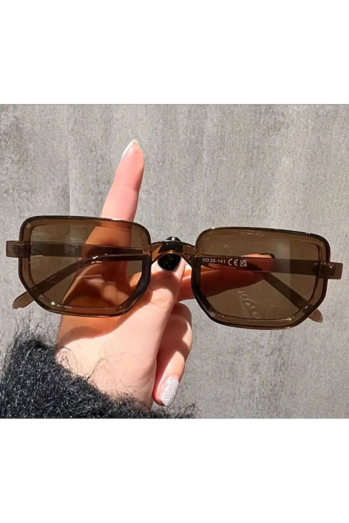 GEOMETRİK UNİSEX GÜNEŞ GÖZLÜĞÜ