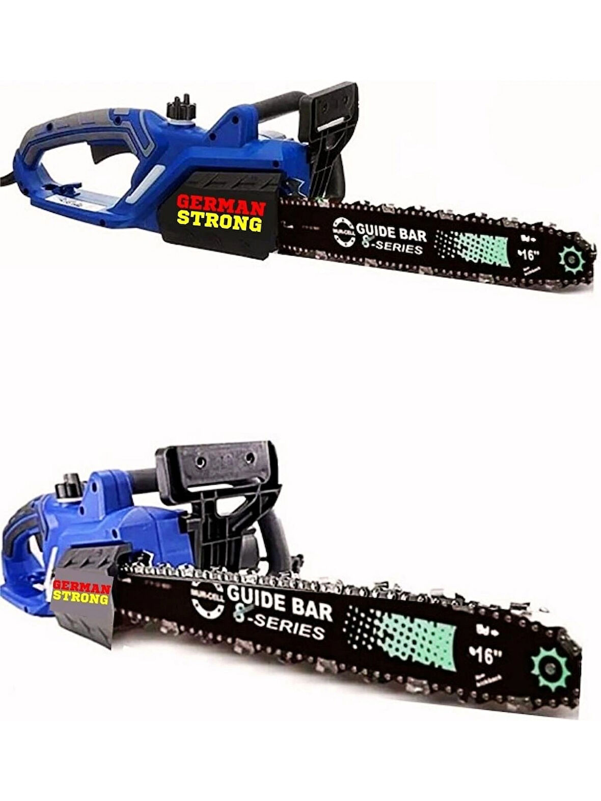 Profesyonel  6000W Alman Tasarımı Elektrikli Zincirli Ağaç Kesme Makinesi Testeresi Dal Budama Bıçkı Motoru