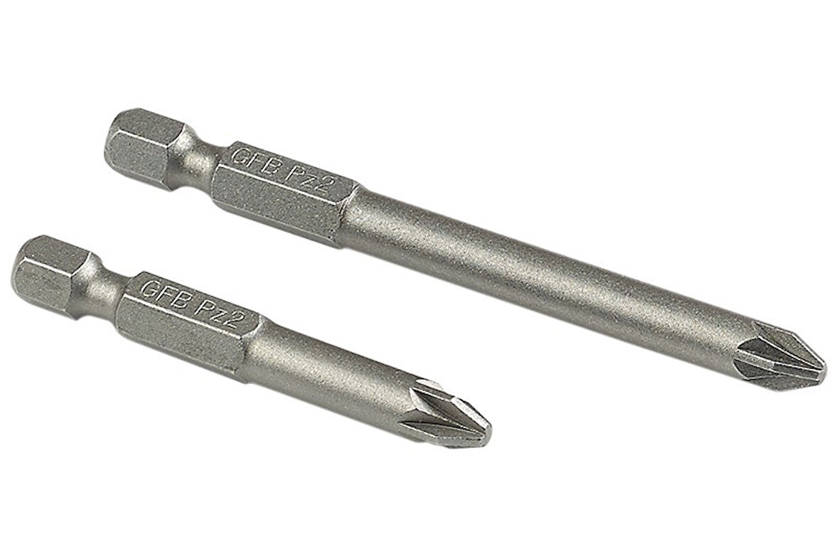 Gfb 2517 Yuvarlak Pozi PZ2x100 Mm Yıldız Bits Ucu 10 Adet