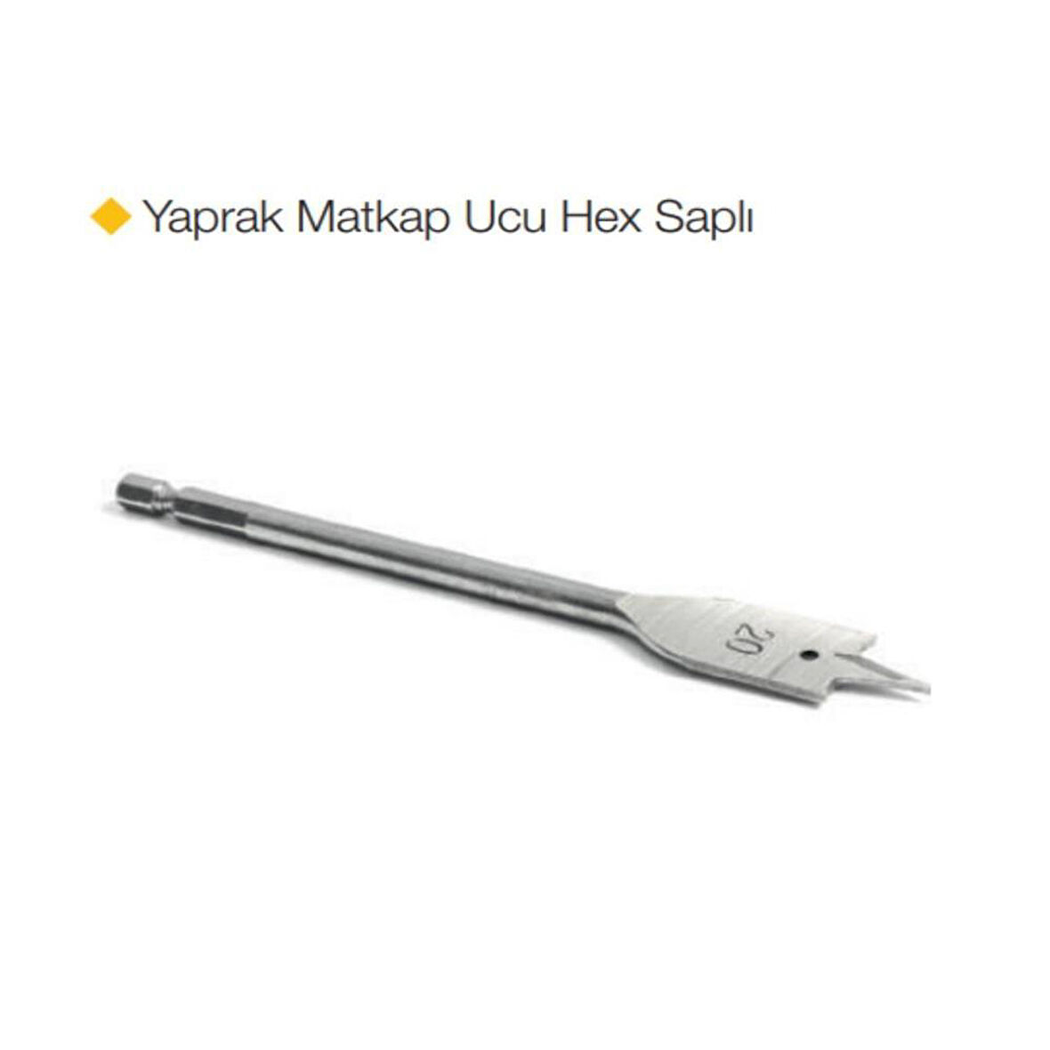Gfb 2162 Hex Saplı Yaprak Matkap Ucu 16 mm