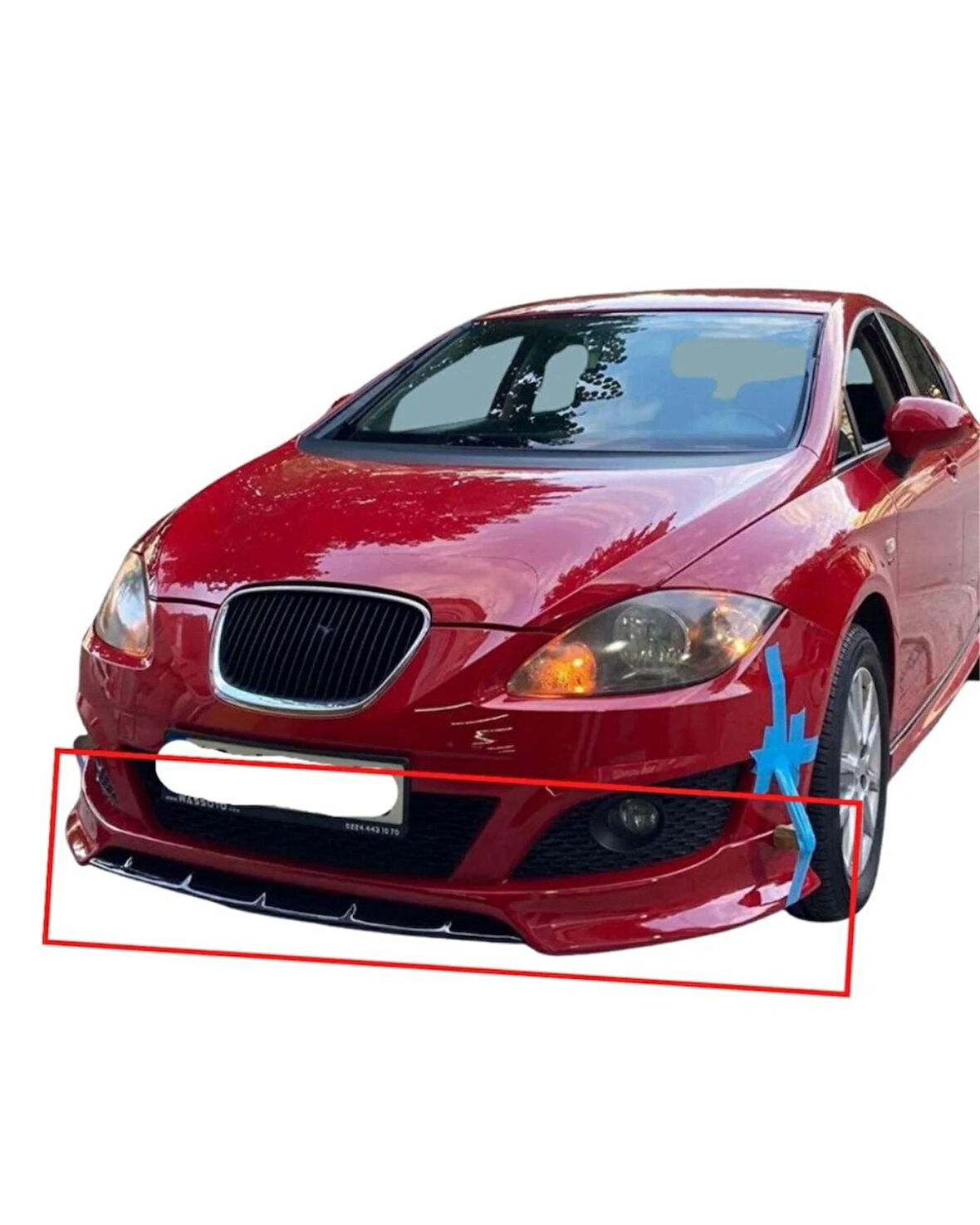  LEON MK2,5 2010-2012 ÖN TAMPON EKİ (( BOYASIZ ))