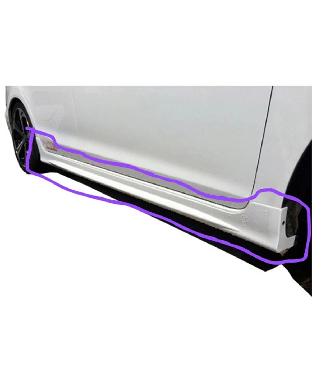 HONDA CIVIC FB7 2012-2015 MUGEN RR MARŞPİYEL (( BOYASIZ ))