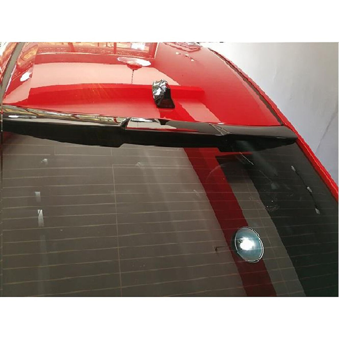 Oled Garaj Honda Civic Cam Üstü Yay Spoiler Siyah Renk Fc5 2016-2