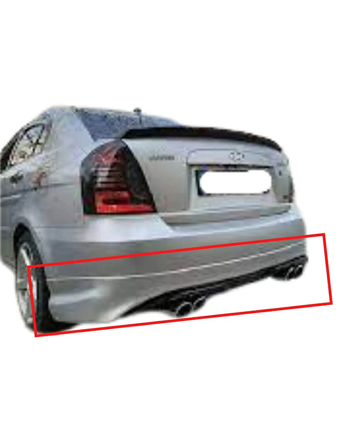  HYUNDAİ ERA CUSTOM ARKA TAMPON EKİ (( BOYASIZ ))