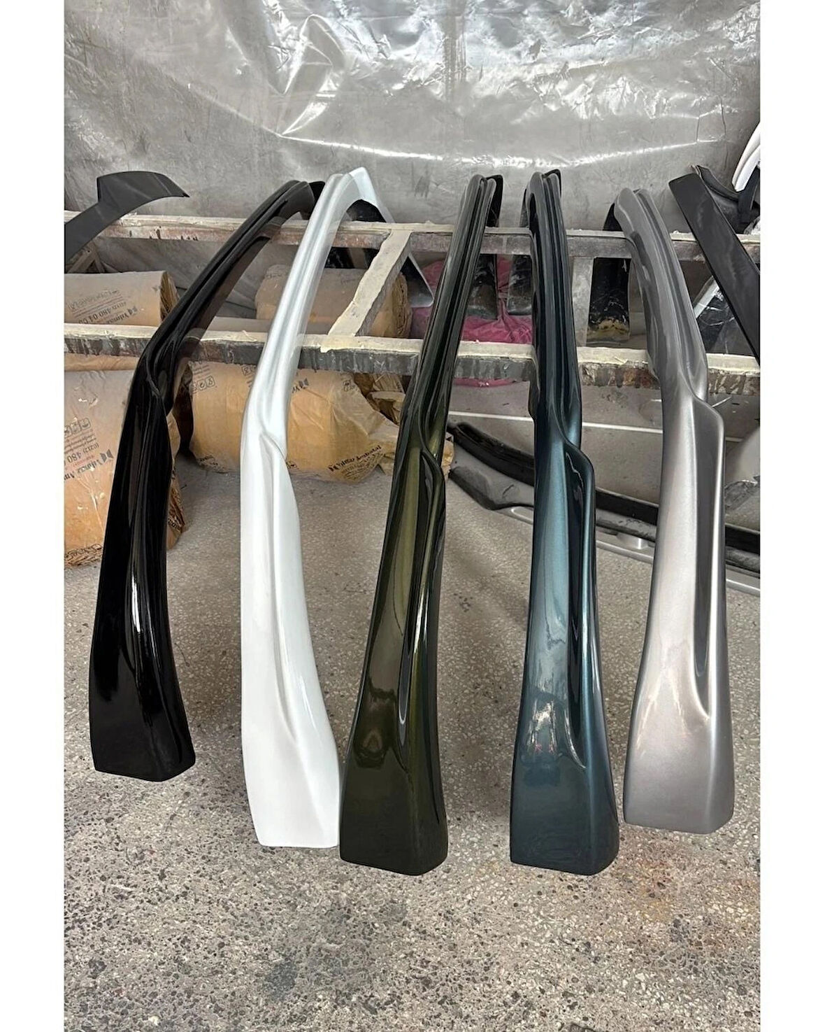  Rifter-Doblo5-Proace-Combo-Berlingo Ön Tampon Eki (( PARLAK SİYAH BOYALI))