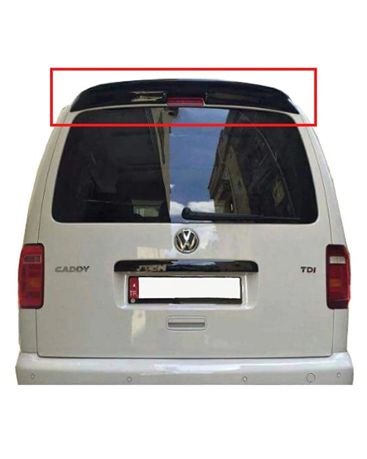 CADDY 2004-2014 FİBER SPOİLER (( BOYASIZ ))