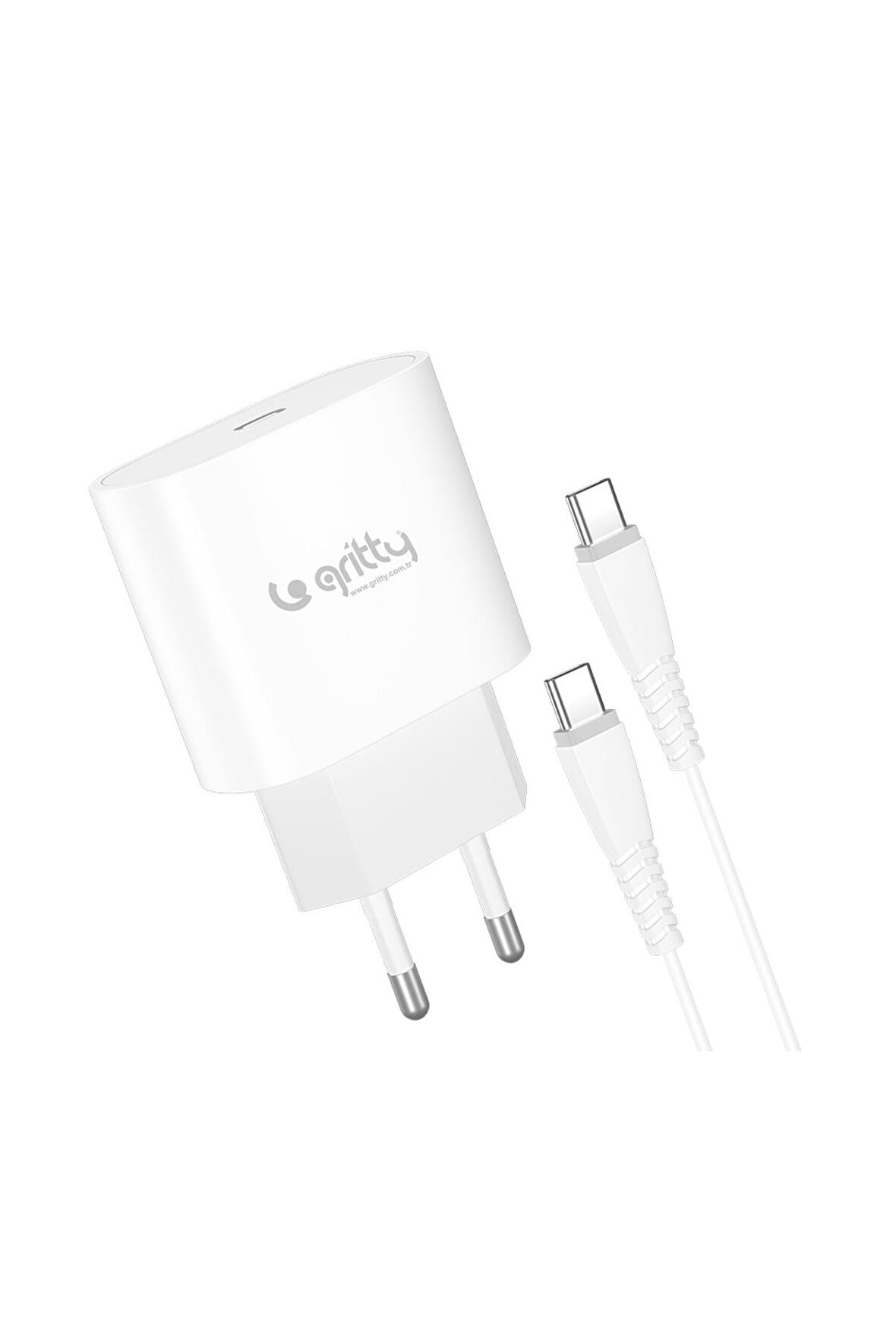 TYPE-C Cihazlarınız için GRİTTY Marka, 20W Hızlı Şarj Cihazı Adaptörü ve Kablo Seti