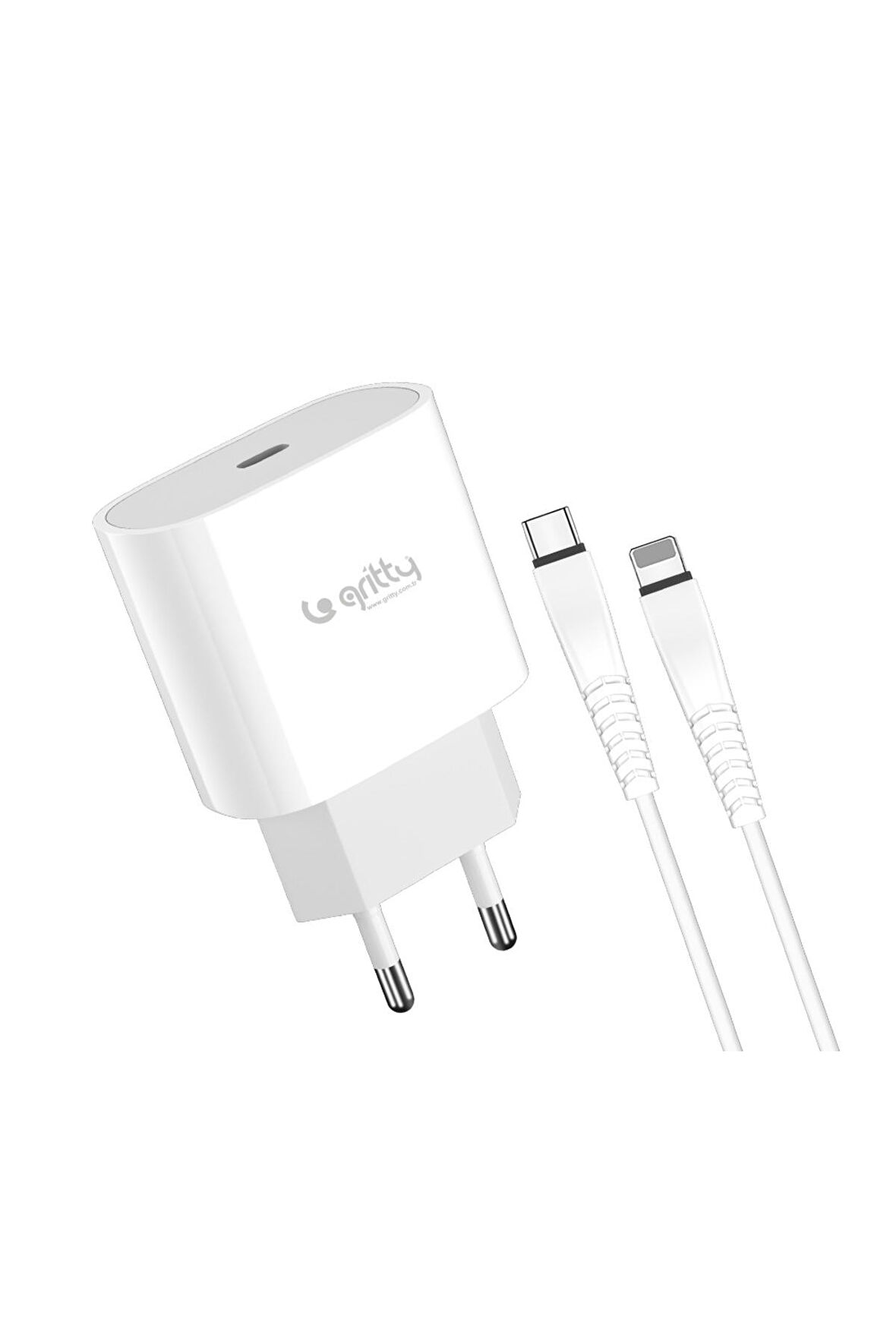 Lighting Soketli (İphone) Cihazlarınız için GRİTTY Marka, 20W Hızlı Şarj Cihazı