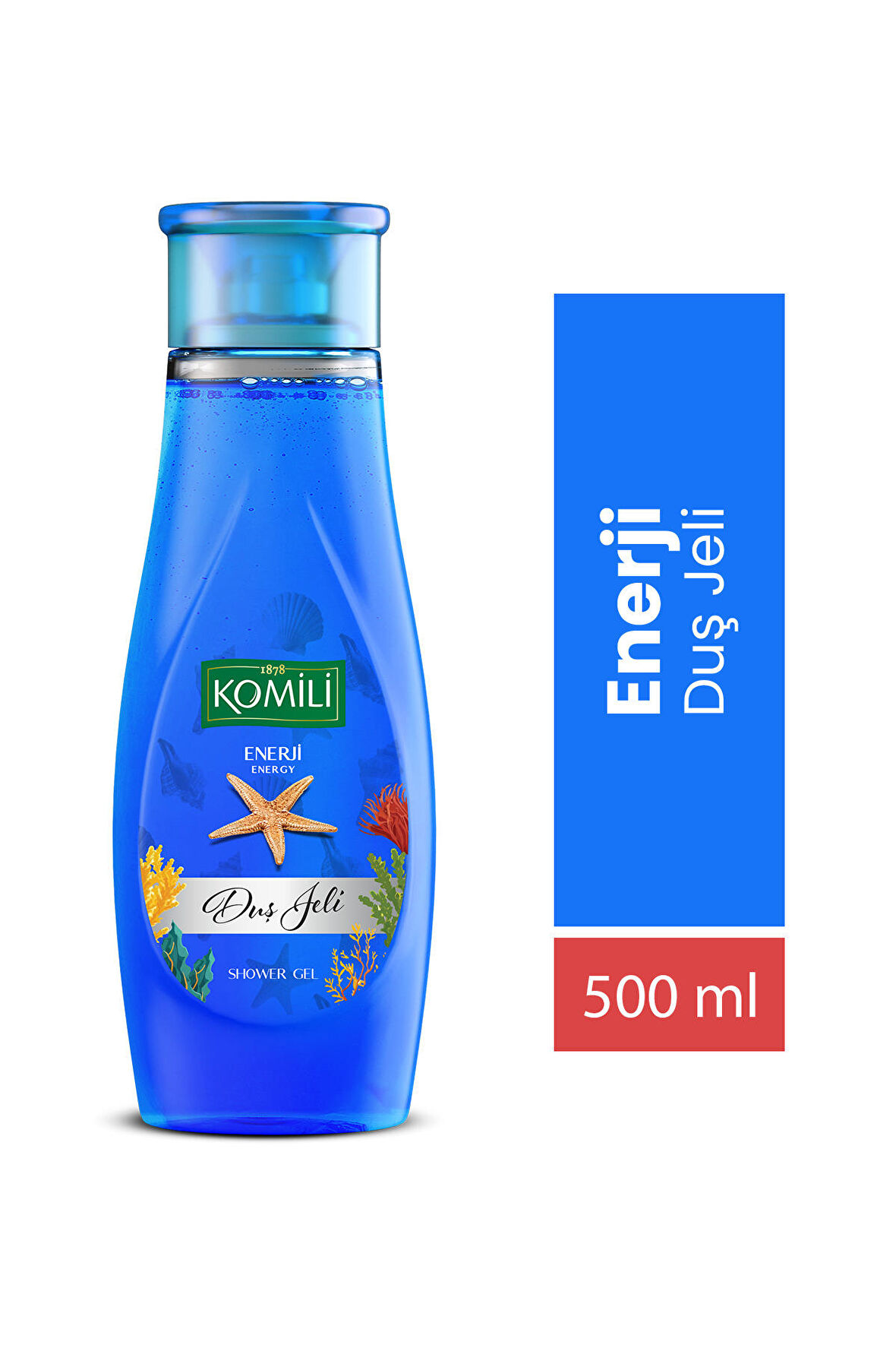 Komili Enerji Vegan Duş Jeli Ferah Koku 500 ml