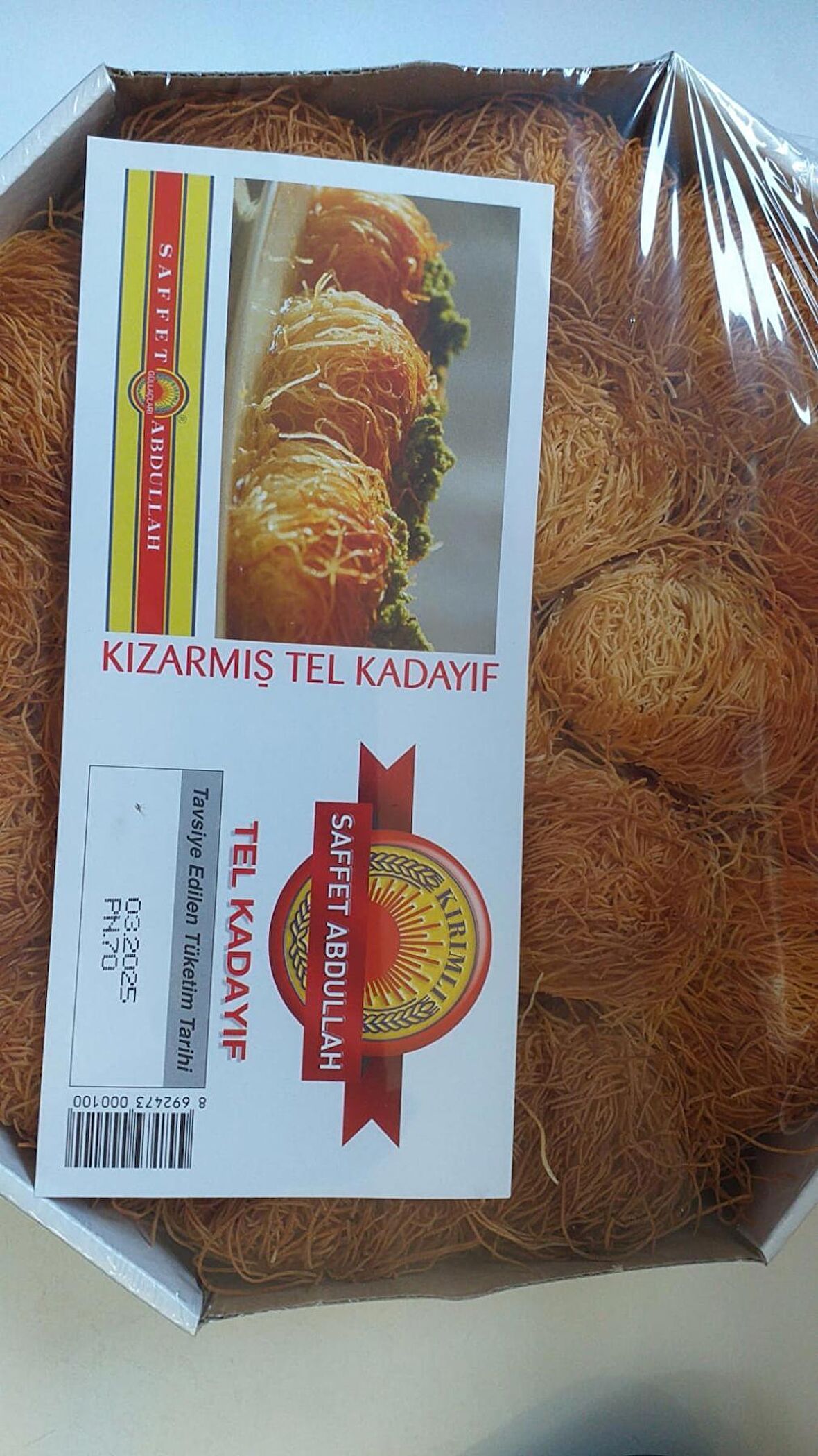 Kızarmış Tel Kadayıf 400 gr