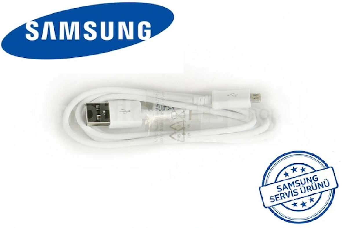 SAMSUNG GALAXY SM-A510 USB TO MİCRO USB (İNCE GİRİŞ)100 CM BEYAZ
