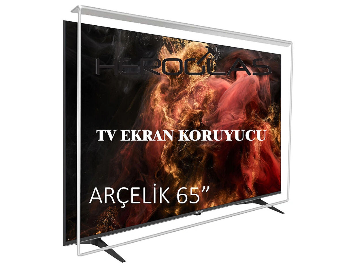 HEROGLAS İMPERİUM A65Q987A 65 inç 165 ekran TV Ekran Koruyucu