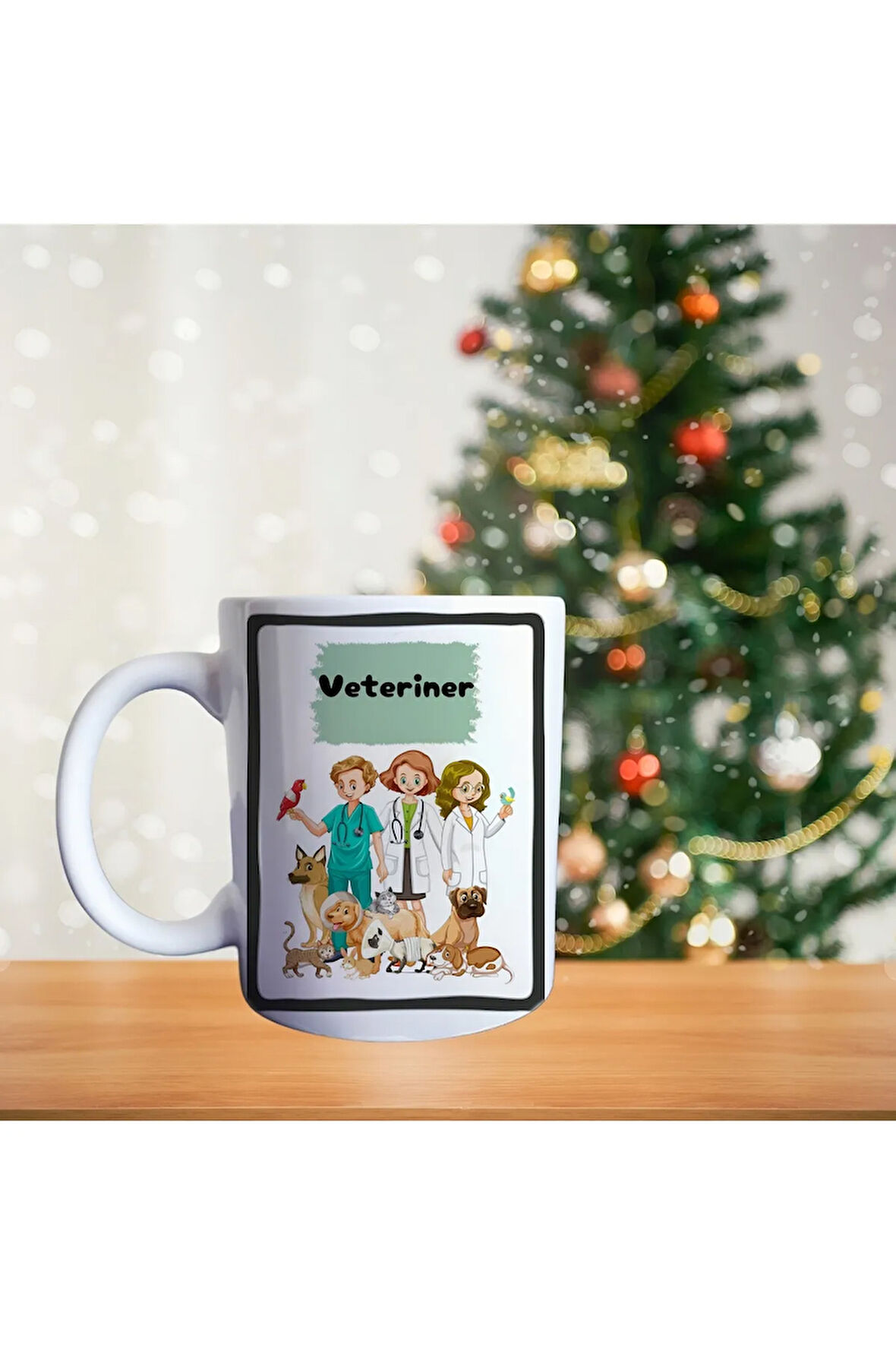 Veteriner Porselen Kupa