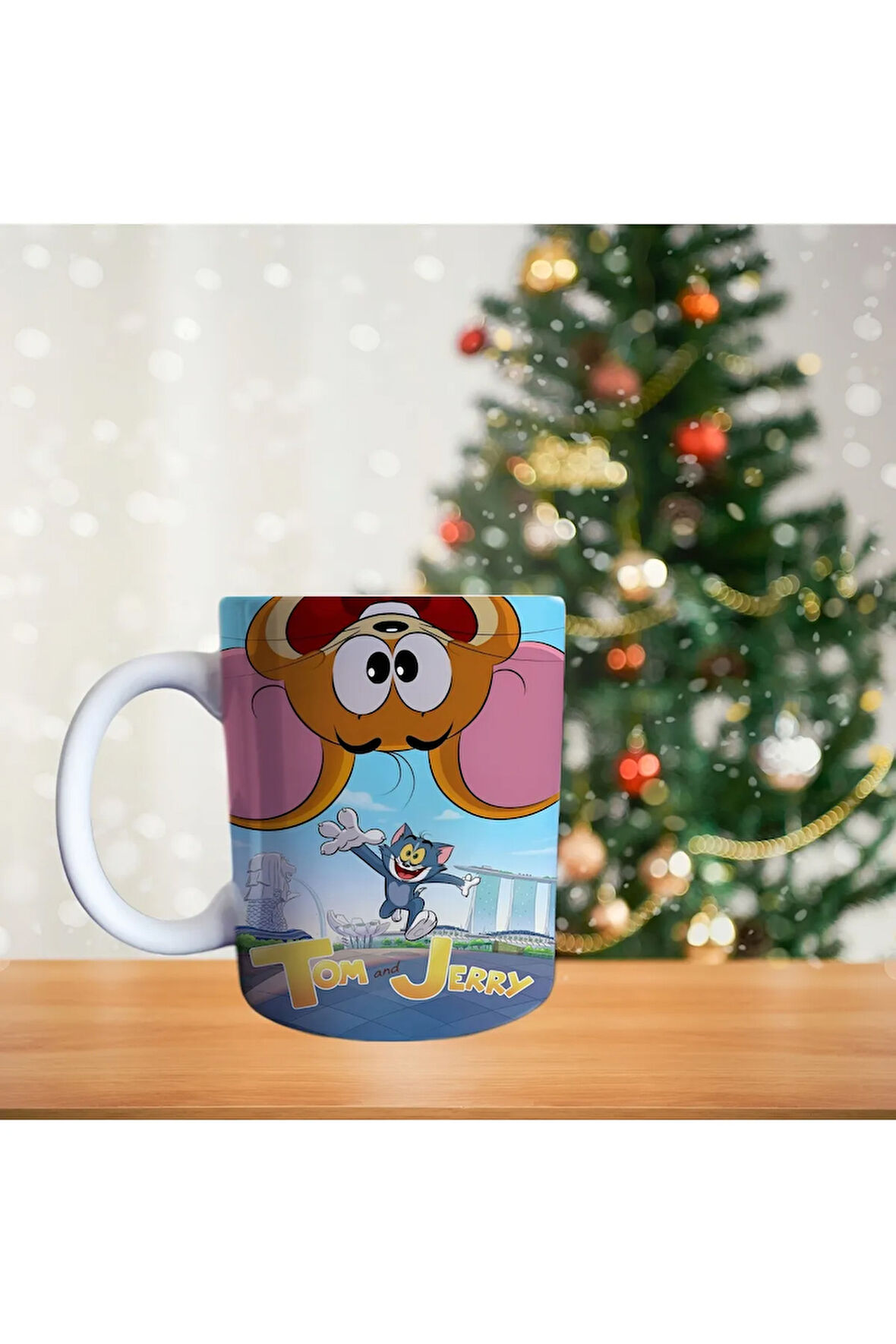 Tom ve Jerry Porselen Kupa